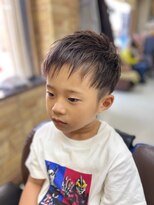 カットハウス パセリ お洒落キッズ☆アシメツーブロックマッシュ☆　<理容室>/メンズ/