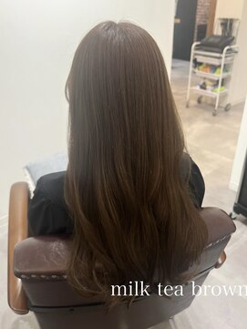 ネウィ ジャム 町田(newi JAM) ブラウンベージュ/赤み消しカラー/ブリーチなしカラー