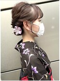 浴衣ヘアアレンジ