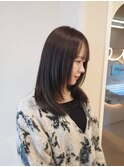 ヘーゼルベージュ×顔まわりレイヤー