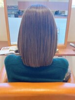 ヘアーブランドジン ティアラ(HAIR BRAND Jin Tiara)&nbsp;寒色艶カラー【松山美容室】