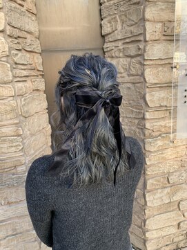 ヘアメイク ポルテ(HAIR MAKE PORTE) ハーフアップヘアアレンジ