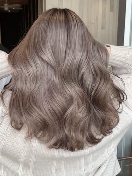 ラグーン(LAGOON) ホワイトミルクティーベージュ/バレイヤージュ/ケアブリーチ