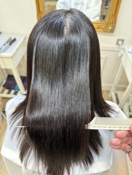 カシュカシュ(cache cache) 髪質改善　酸性ストレート縮毛矯正用賀