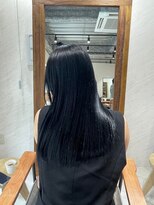 クム 横浜(qumu)&nbsp;【qumu 横浜】暗髪×ストレートパーマ