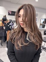 キング 高槻(K!ng) 縮毛矯正髪質改善ハイライトレイヤーカット枚方美容室エクステ