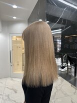 ラピス 渋谷本店(Lapis)&nbsp;ミルクティーベージュカラー/ケアブリーチ/髪質改善/韓国風