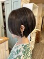 ポット バイ クレドガーデン 大宮東口店(pote by CRED GARDEN)&nbsp;髪質改善×カラー×ショート。扱いやすいショートがさらにらくに
