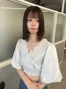 レノ(RENO) 【金沢】ミディアムレイヤー×髪質改善