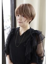 ヘアーメイク グレース 本店(HAIR MAKE GRACE)&nbsp;フェミニンショートボブ