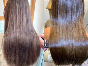 アミトヘアアンドサロン(amito hair&salon)の写真/【髪質改善】最先端の毛髪化学と技術で一人ひとりに合わせてつくる究極の美髪トリートメント☆☆☆［水戸］