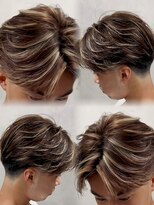 ステラ(STELLA)&nbsp;バレイヤージュ/メンズカット/メンズサロン/眉毛カット/カット