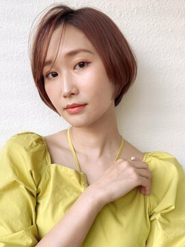 カバーヘア ブリス 上尾西口店(COVER HAIR bliss) 白髪ぼかしハイライト/コンパクトショート/白髪染めp上尾