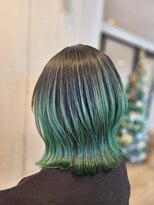 ロッコ 深谷店(ROCCO) #くびれボブ#グラデーション#カラーバター【深谷】【美容室】