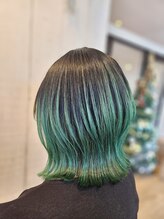 ロッコ 深谷店(ROCCO) #くびれボブ#グラデーション#カラーバター【深谷】【美容室】