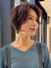 ジアン バイ ミルボン 西宮ガーデンズプラス(GIEN by milbon)&nbsp;ショートパーマ/ニュアンスパーマ/パーマショート/大人ショート