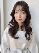 カバーヘア ブリス 川口(COVER HAIR bliss)&nbsp;コテ巻き風/ロングレイヤー/大人可愛い/透明感カラー/p川口