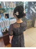 ヘアアレンジシニヨン