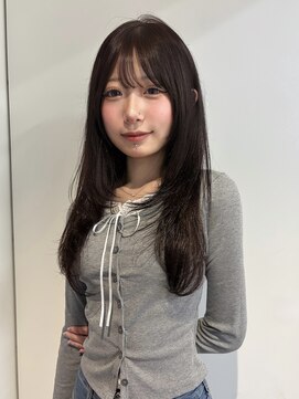 アクシス ナゴヤ(AXIS NAGOYA) イメチェン/ピンクベージュ/アンブレラカラー/前髪