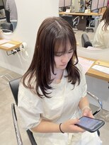 ブランシェ 名鉄小幡駅前店&nbsp;ブラウン×レイヤーカット