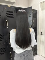 クム 横浜(qumu) 髪質改善 × ストレートロング【神永】