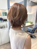 シェノン 赤羽店(CHAINON) 大人気髪型くびれレイヤーウルフミディアム50代40代ヘア丸顔面長