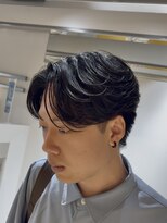 ルースト 京都河原町店(ROOST)&nbsp;センターパート/フェザーパーマ/ニュアンスパーマ/ツイスパ
