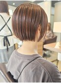 #ミニボブ#白髪ぼかし#金沢文庫FLOOR八木