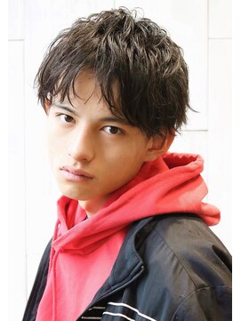 ネイビー(NAVY) 【パーマならお任せを！】片寄涼太風！GENERATIONSパーマ