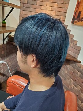 ヘアスタジオ ガロウ(hair stuido garou) ブルーバイオレットのメンズスタイル