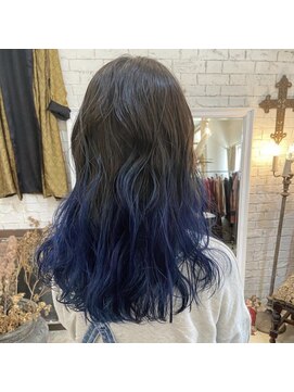 ガレージ(GARAGE) blue gradation