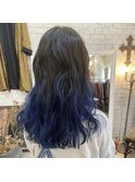 blue gradation