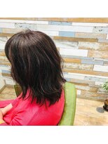 ハウオリ ヘアーワークス(Hauoli hair works)&nbsp;ローズヴァイオレットピンクカラー