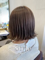 ミュゼ ドゥ アート(Musee du Art)&nbsp;【髪質改善】グレーパール外はねボブ