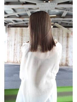 ノーマン(NORMAN) ブロンドベージュ×サラツヤストレート4