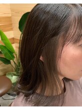 ヘアーメンテナンス ラーフ(LAUGH) 地毛×インナーカラー