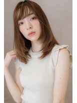 カバーヘア ブリス 戸田公園西口店(COVER HAIR bliss)&nbsp;プレミアムケアカラーフレンチガーリーY戸田公園10代20代30代