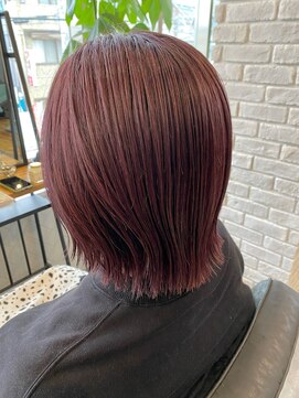 アールフランプラス(arFranc+) ボブ×ピンクバイオレット