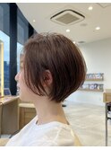 (ATENA AVEDA) グレージュ ショートボブ