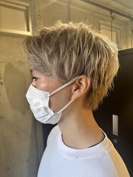 ノン 恵比寿(NoN) ブロンドベージュ【メンズヘアー恵比寿】磯飛