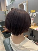 【シルエットが可愛い】丸みショート