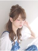 ☆月曜営業☆ojiko.夏の涼しげハーフアップ2