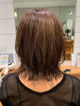 リンネ(Lin'ne) ミディアムウルフ×フェイスレイヤー