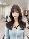【LICCA 伊崎優李】韓国ヘア/レイヤー/前髪/顔まわり/姫カット