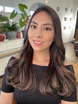 ソンリエ 青竹店(SONRiE) 外国人風バレイヤージュ