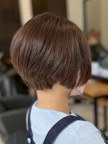 アトリエコア(Atelier Coa)&nbsp;ショートカット前下がりボブショートボブグレージュカラー