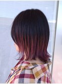 外ハネボブくびレイヤー/髪質改善グラデーションカラー#1