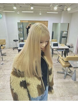 プライズ 成増店(prize) ミルクティーベージュシアーカラーブリーチ成増大山