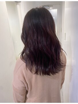 グランドライン(GRAND LINE) 《GRANDLINE友田千栄》綺麗なローズバイオレットカラー 韓国巻き