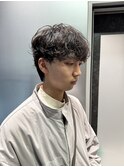 シャドウパーマ くせ毛風 無造作パーマ 新宿 塩澤太一